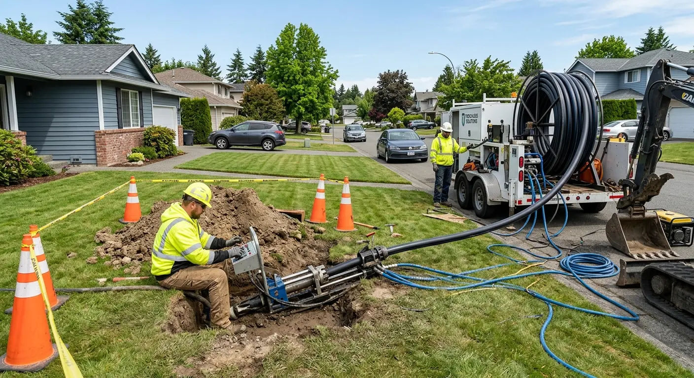 Trenchless Sewer Repair in Landen, OH